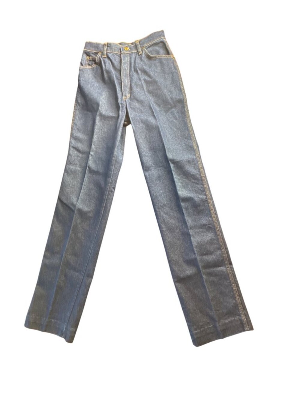 Wrangler Vintage Y2K Junior 11 Straight Leg Jeans Embroidered Pocket Western